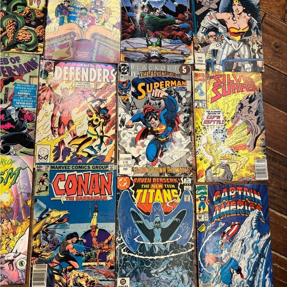 Vintage Collection of 23 Comic Books Marvel - Picture 8 of 10